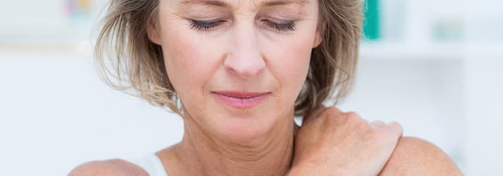 Shoulder pain from seatbelt and bracing injuries
